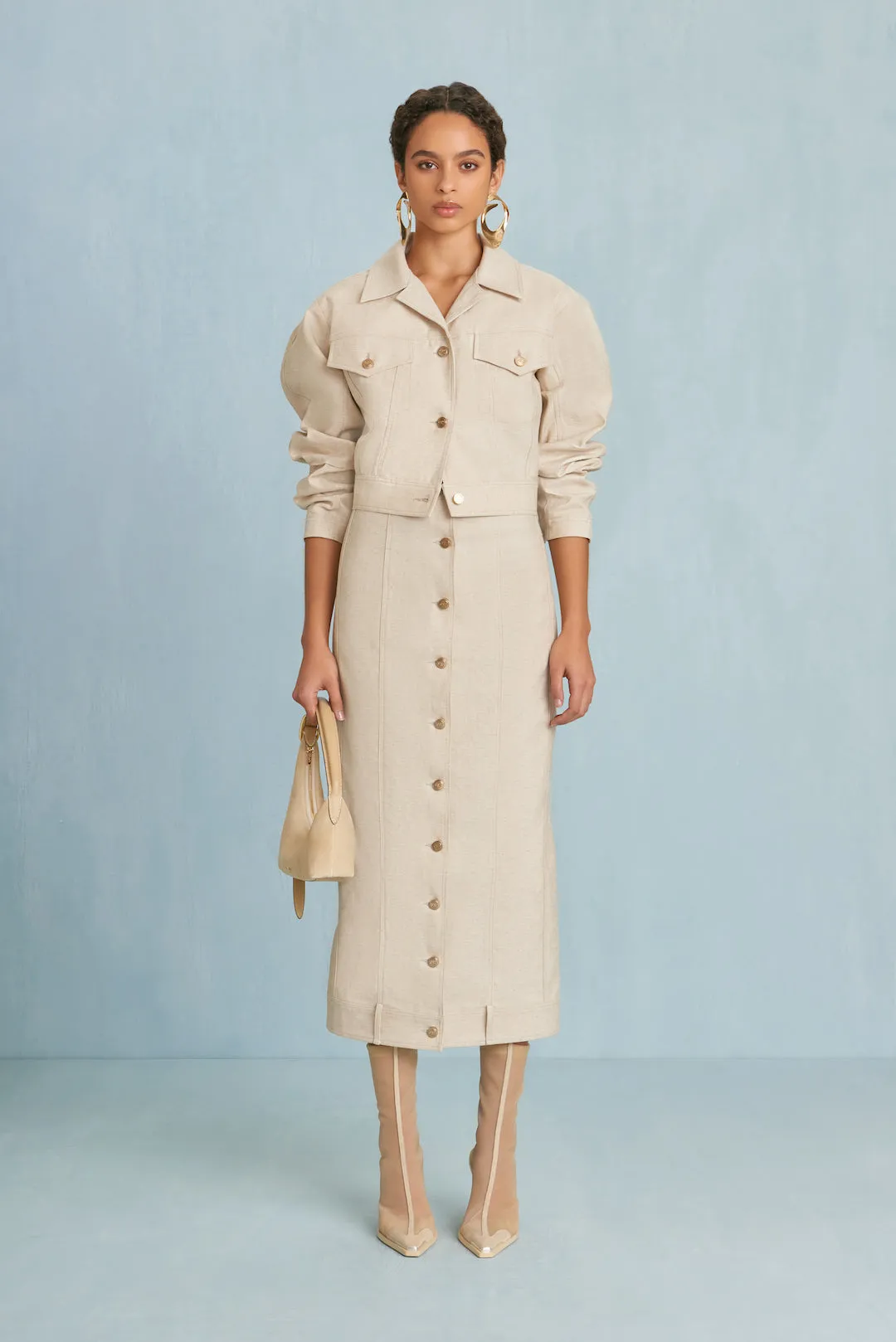 DAPHNE JACKET - BEACH sold by cult gaia product image thumbnail 2