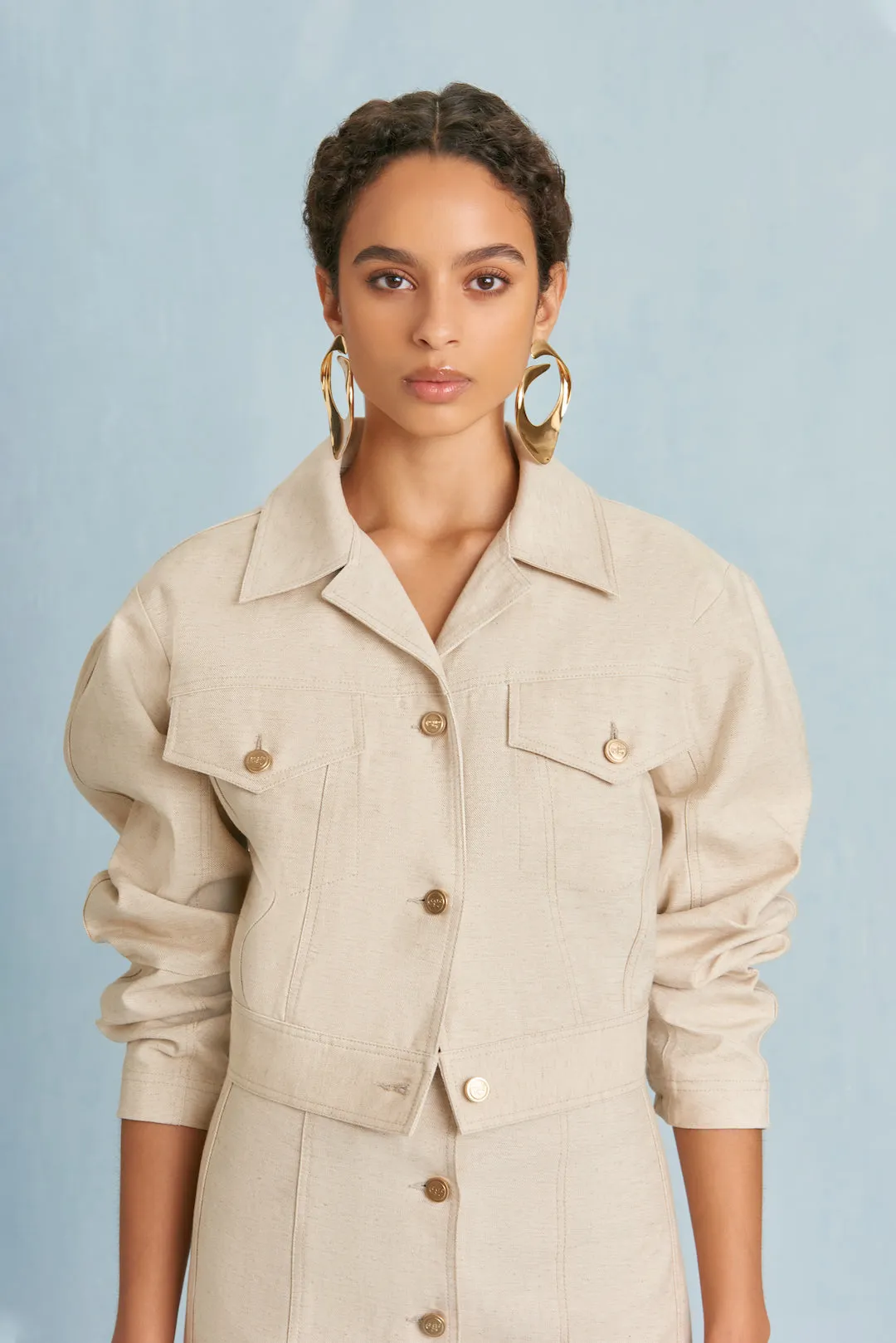 DAPHNE JACKET - BEACH sold by cult gaia