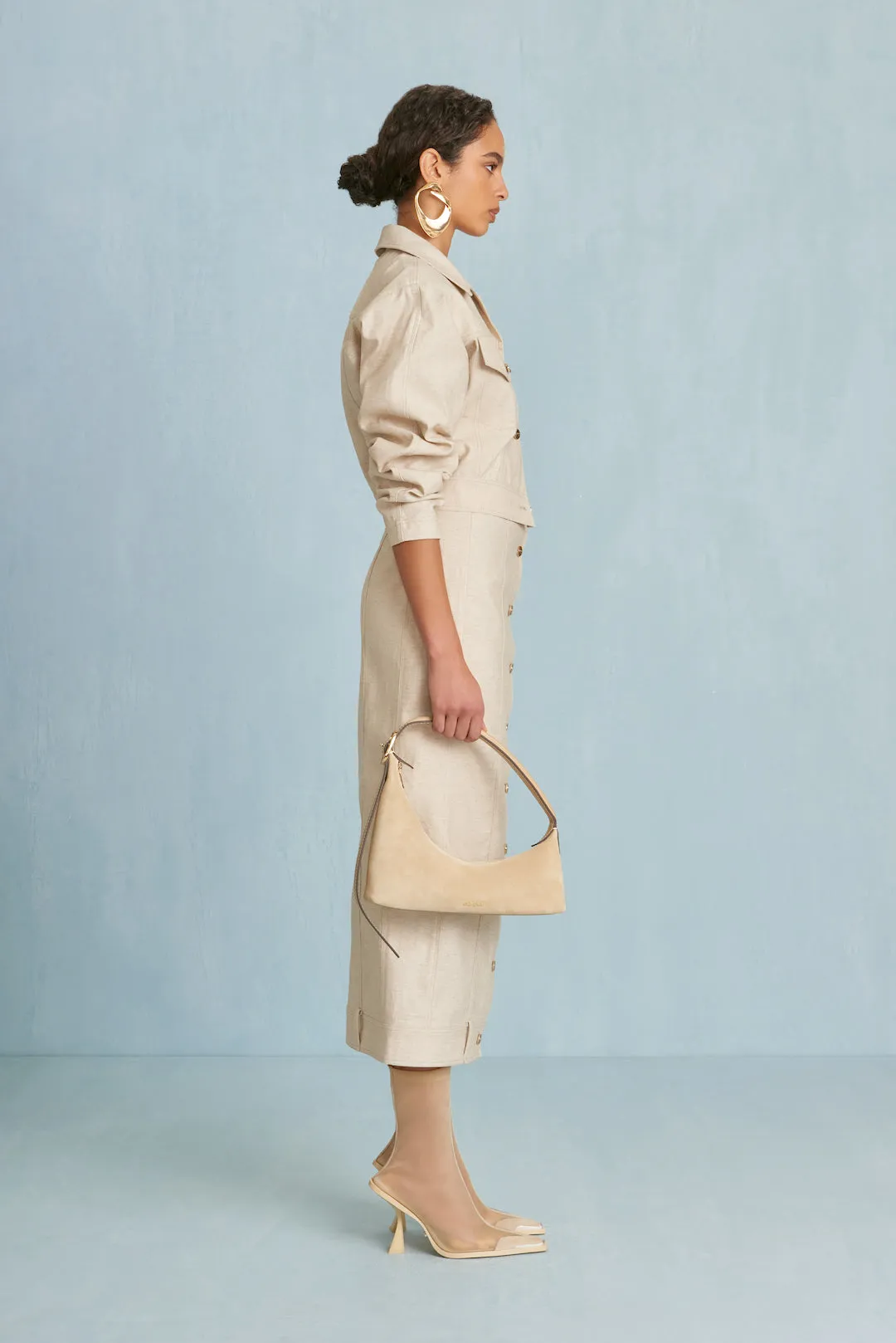 DAPHNE JACKET - BEACH sold by cult gaia product image thumbnail 5