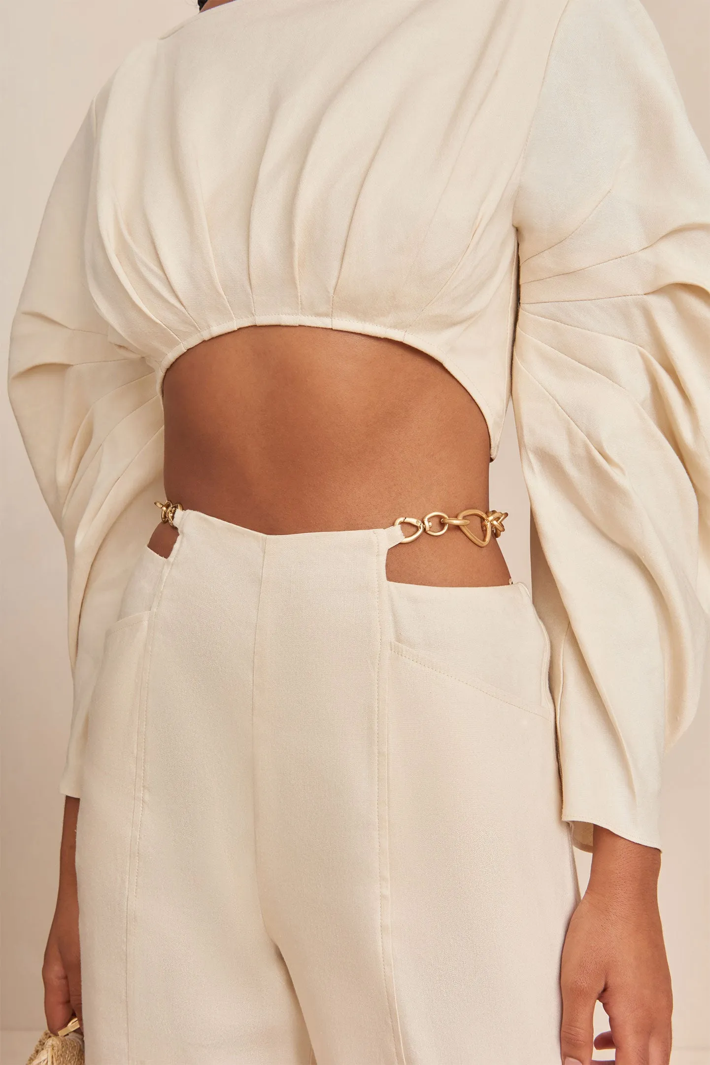 SOSANA PANT - BEACH sold by cult gaia product image thumbnail 2