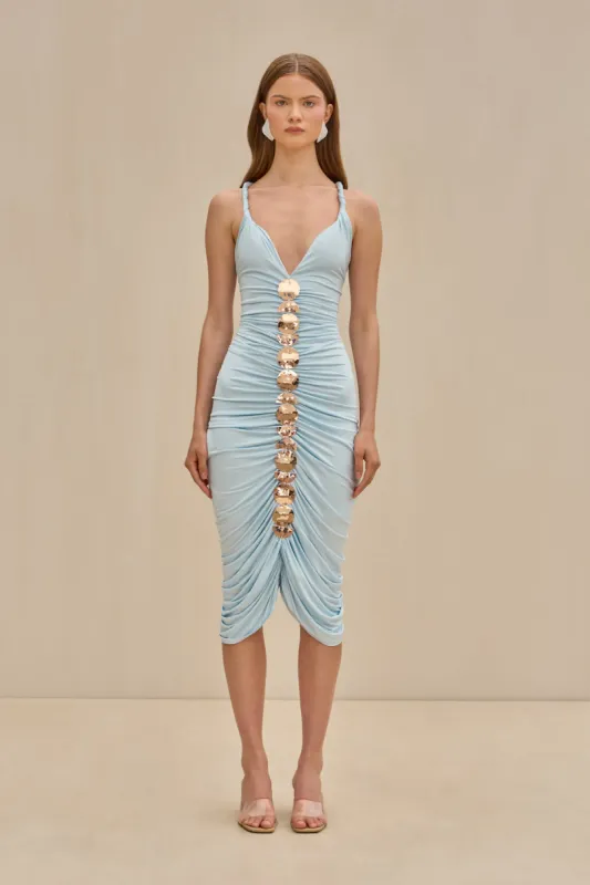 JALINA DRESS - HYDRANGEA sold by cult gaia
