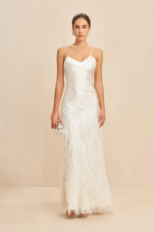 HANSAL GOWN - OFF WHITE sold by Cult Gaia