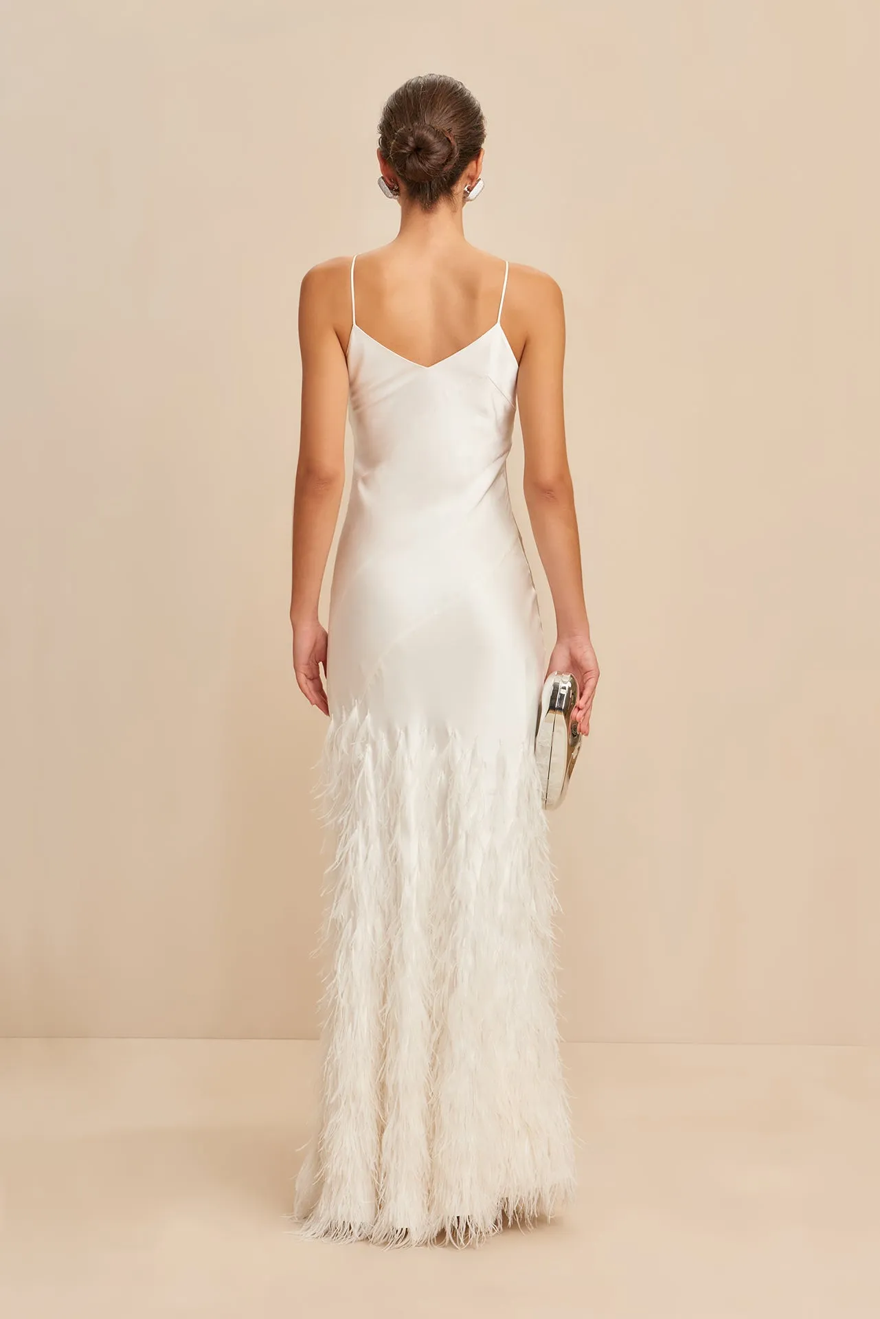 HANSAL GOWN - OFF WHITE sold by Cult Gaia product image thumbnail 4