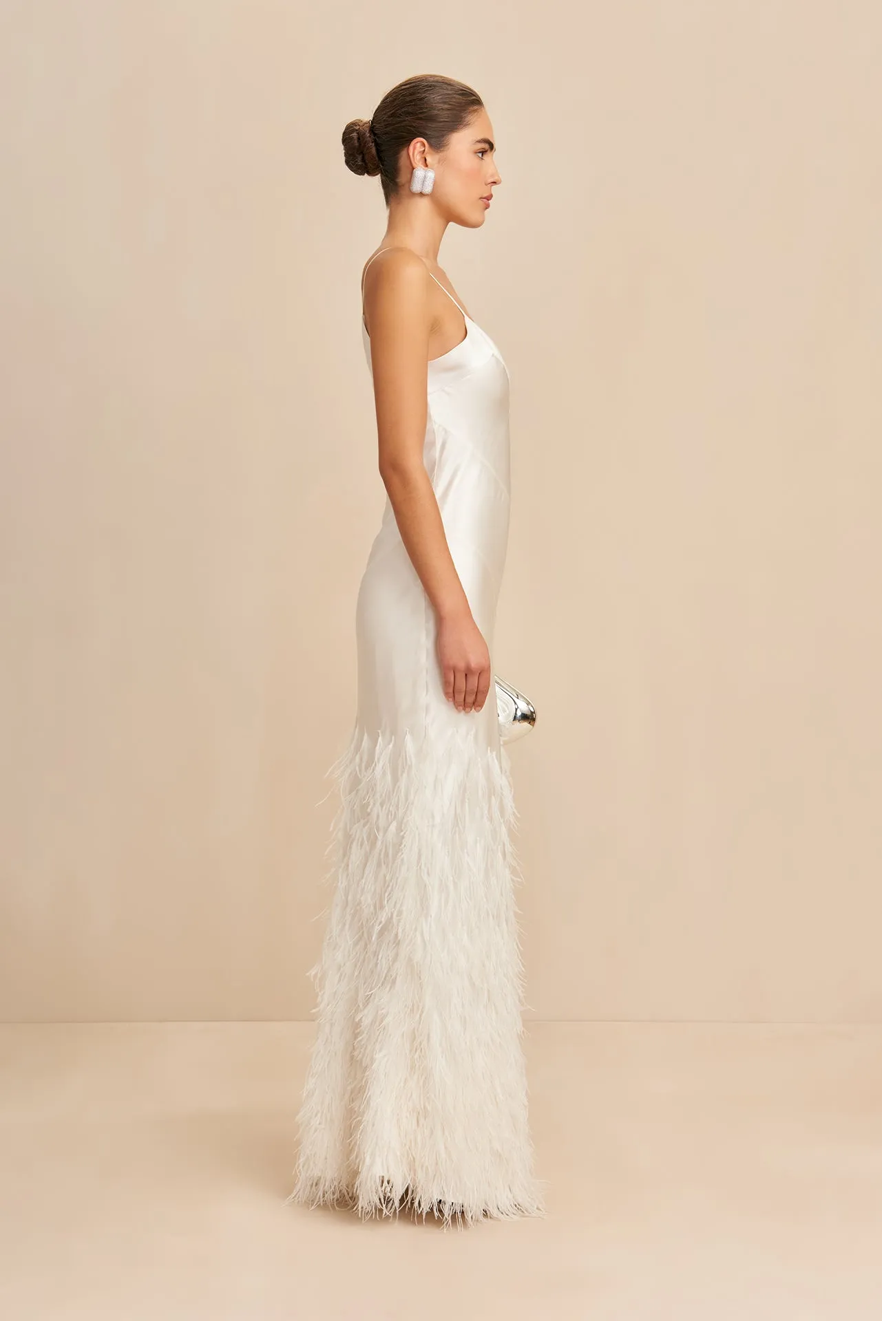 HANSAL GOWN - OFF WHITE sold by Cult Gaia product image thumbnail 2