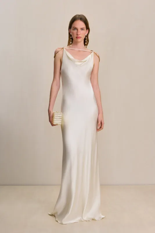 AZAELIA GOWN - OFF WHITE sold by Cult Gaia