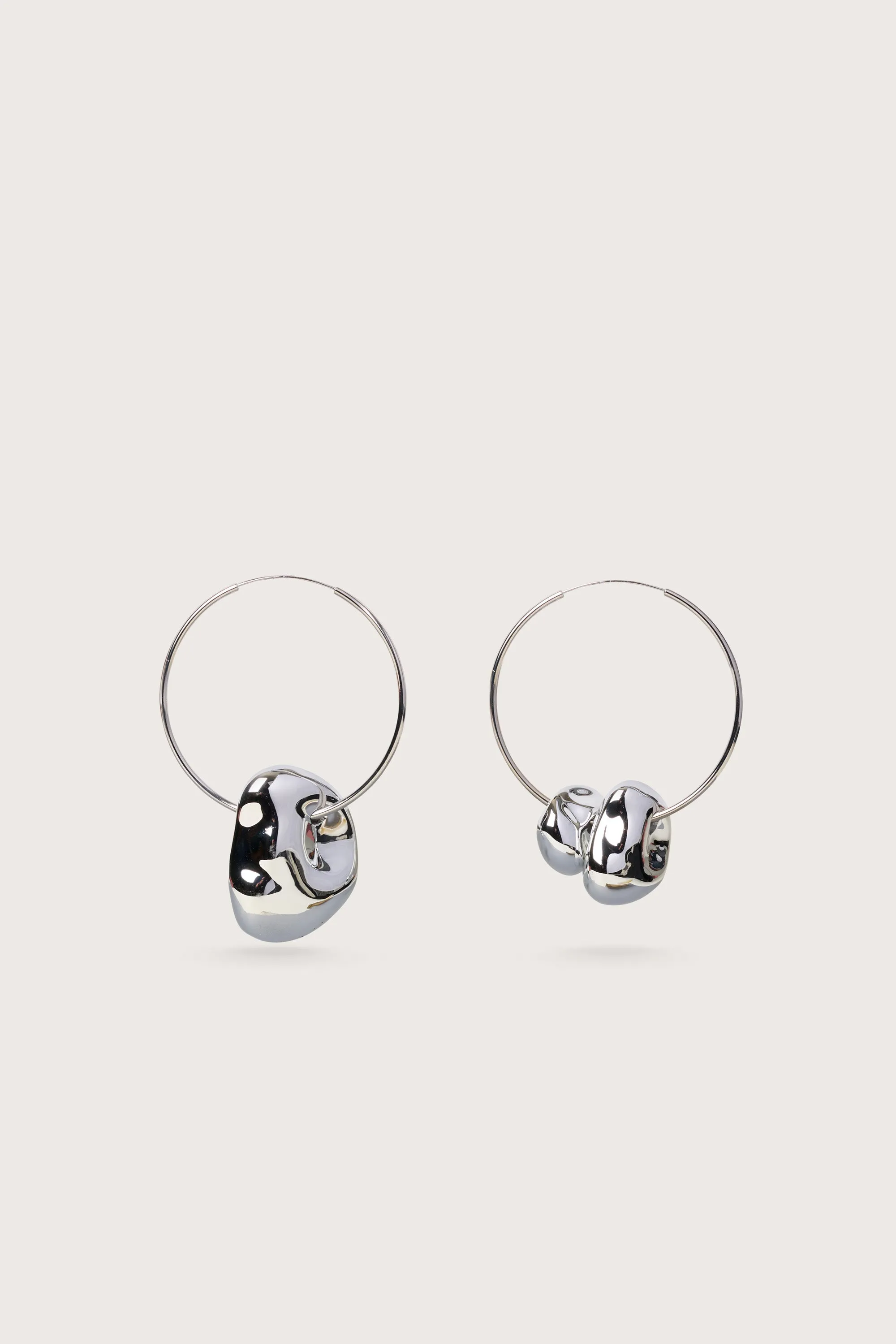 JUNO EARRING - SHINY SILVER sold by cult gaia product image thumbnail 2