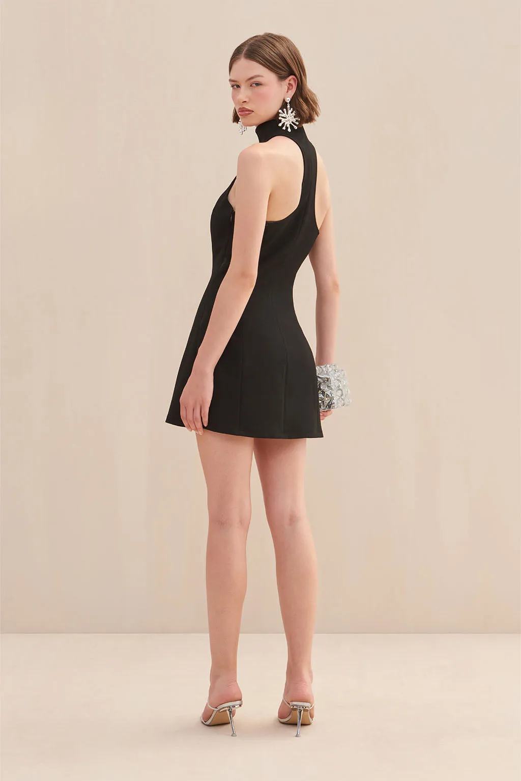 AKAIA DRESS - BLACK sold by cult gaia product image thumbnail 5