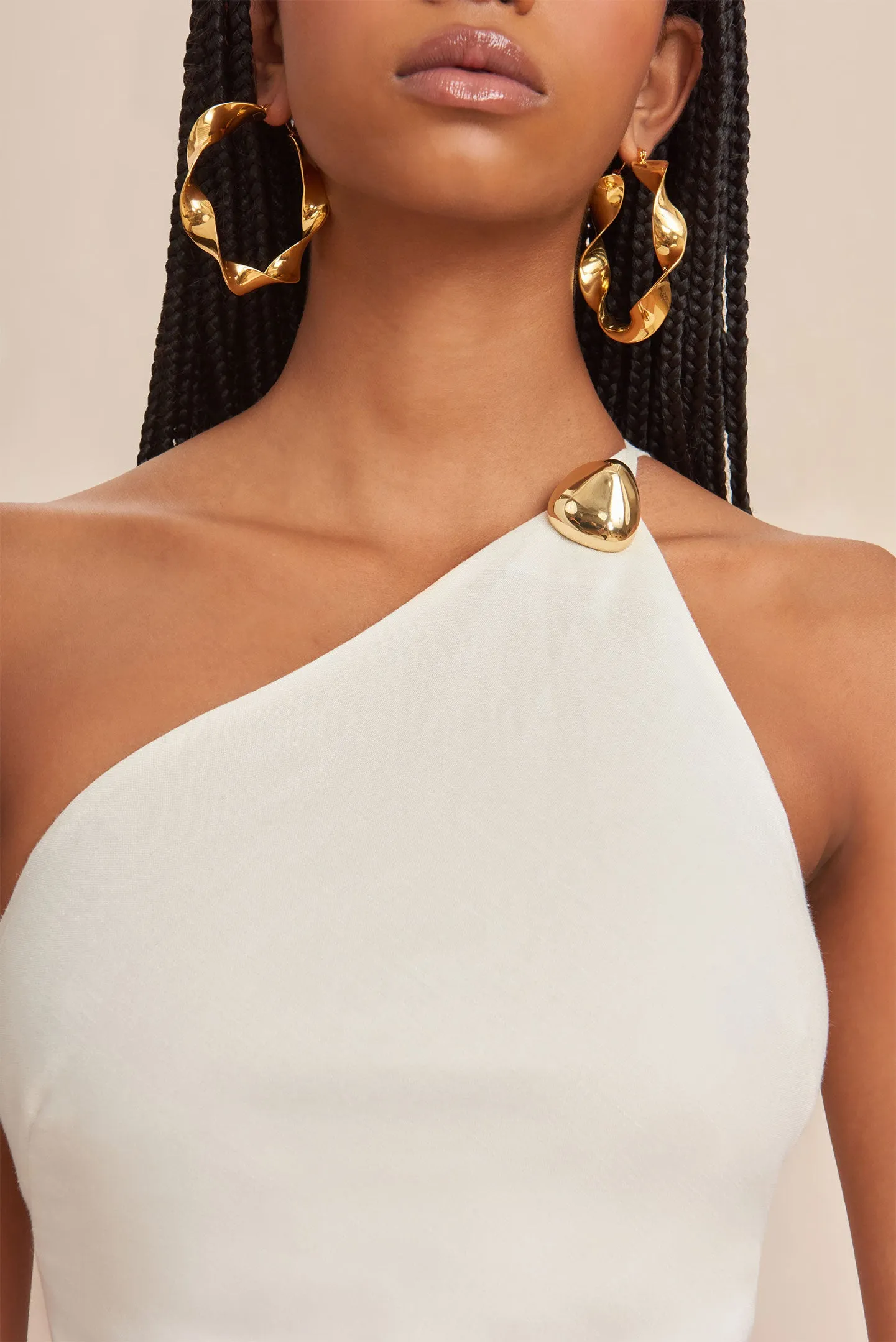 RINLEY DRESS - OFF WHITE sold by Cult Gaia product image thumbnail 2