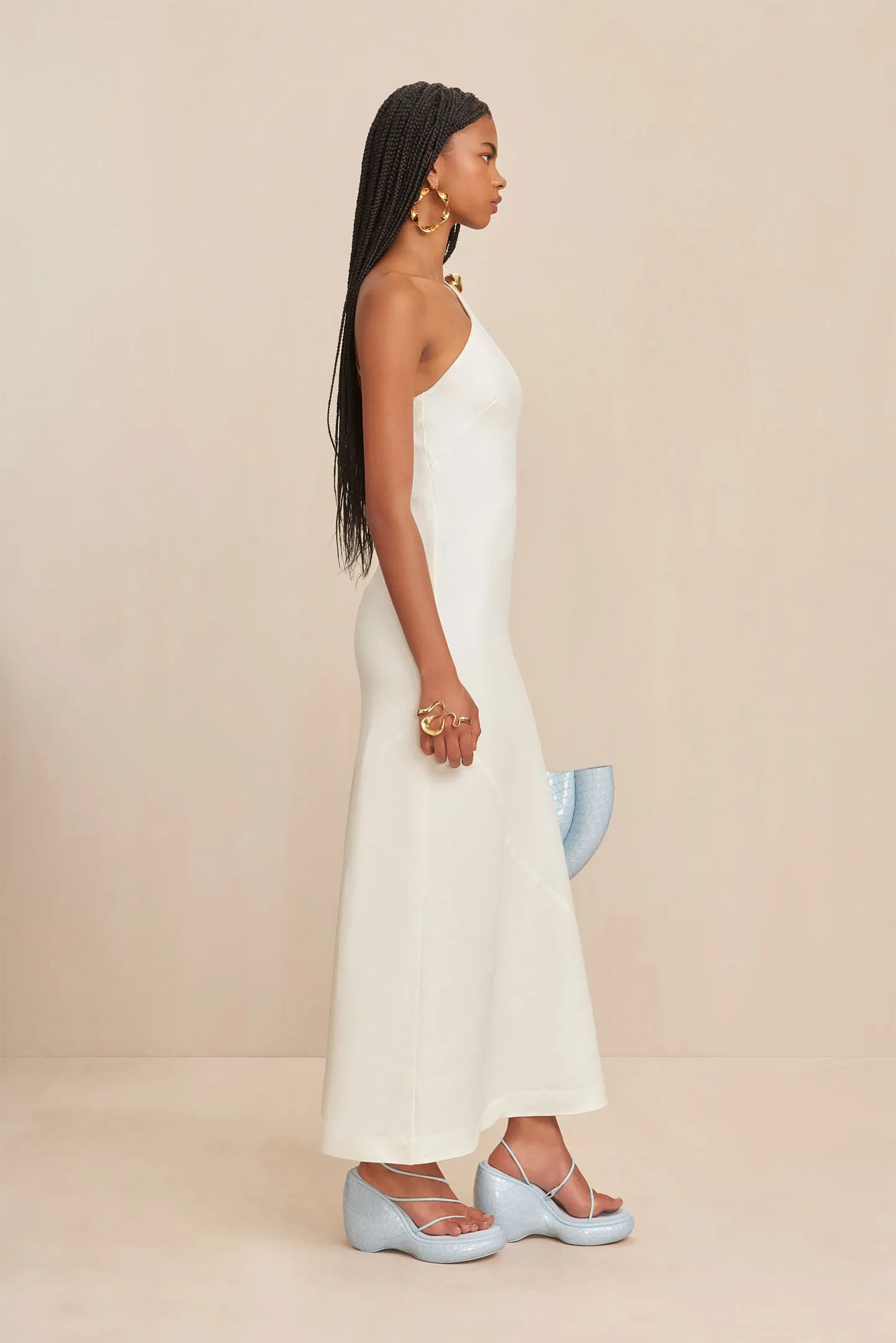 RINLEY DRESS - OFF WHITE sold by Cult Gaia product image thumbnail 3