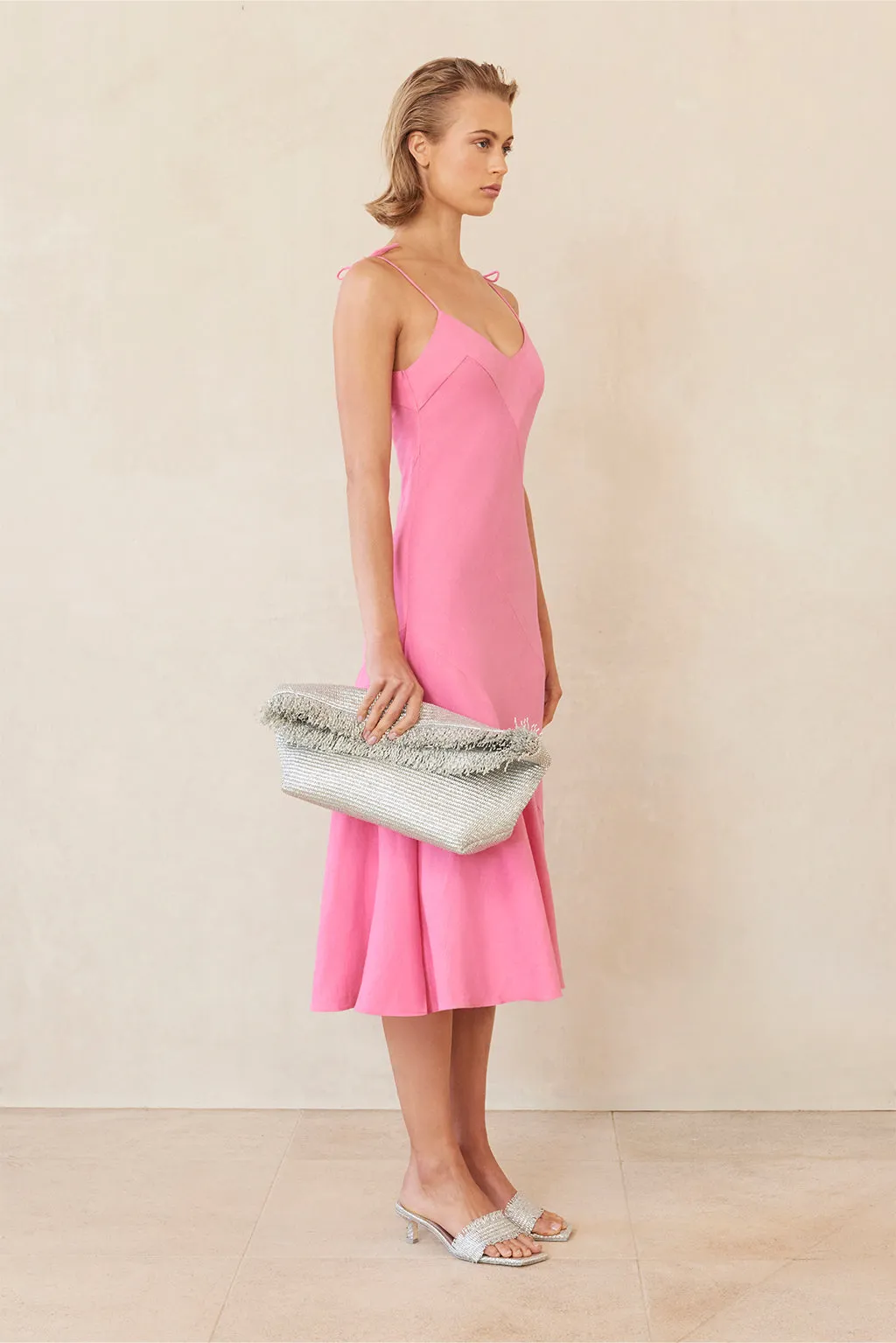 SHANTI CLUTCH - SILVER sold by Cult Gaia product image thumbnail 4