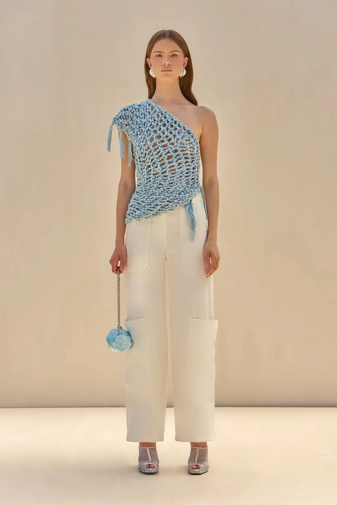 OWEN KNIT TOP - HYDRANGEA MULTI sold by cult gaia product image thumbnail 2