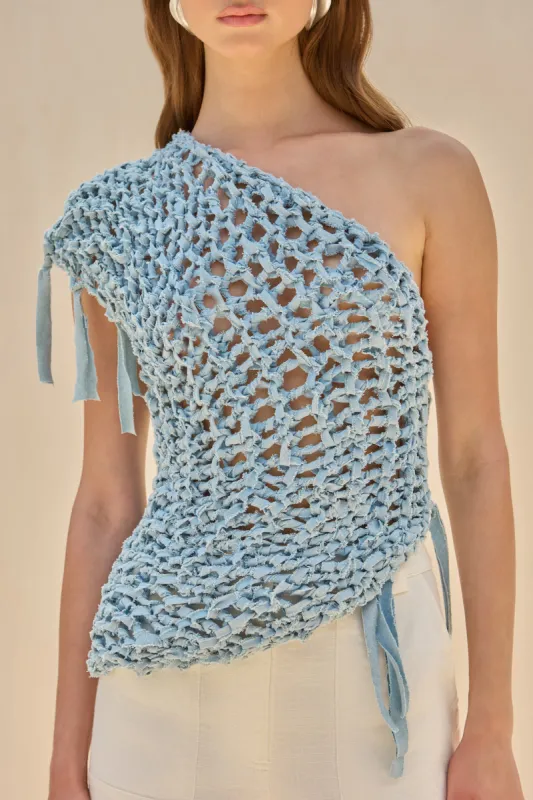 OWEN KNIT TOP - HYDRANGEA MULTI sold by cult gaia