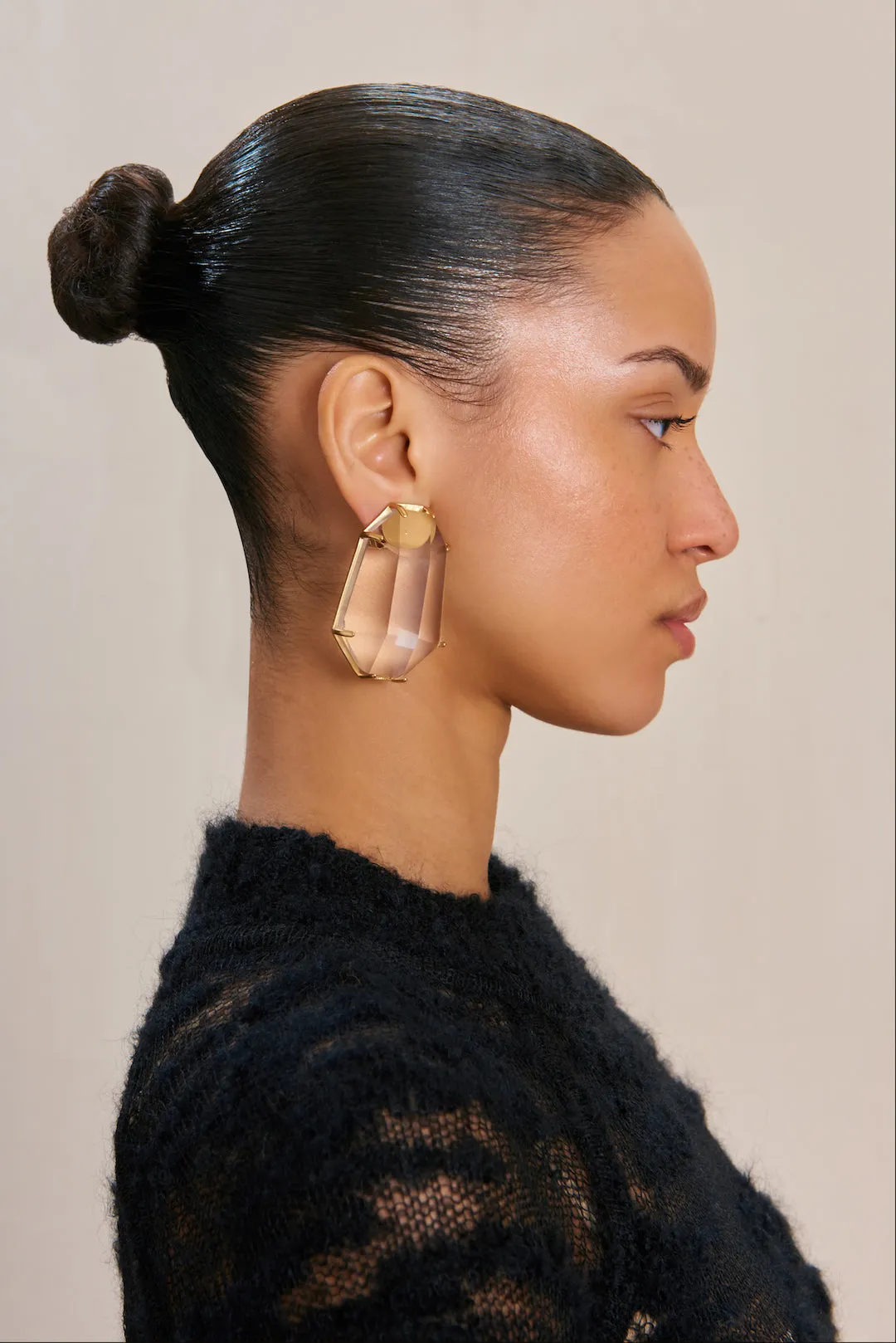 ELSA EARRING - CLEAR sold by cult gaia product image thumbnail 2