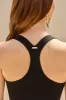 CRAWFORD KNIT TOP - BLACK sold by Cult Gaia