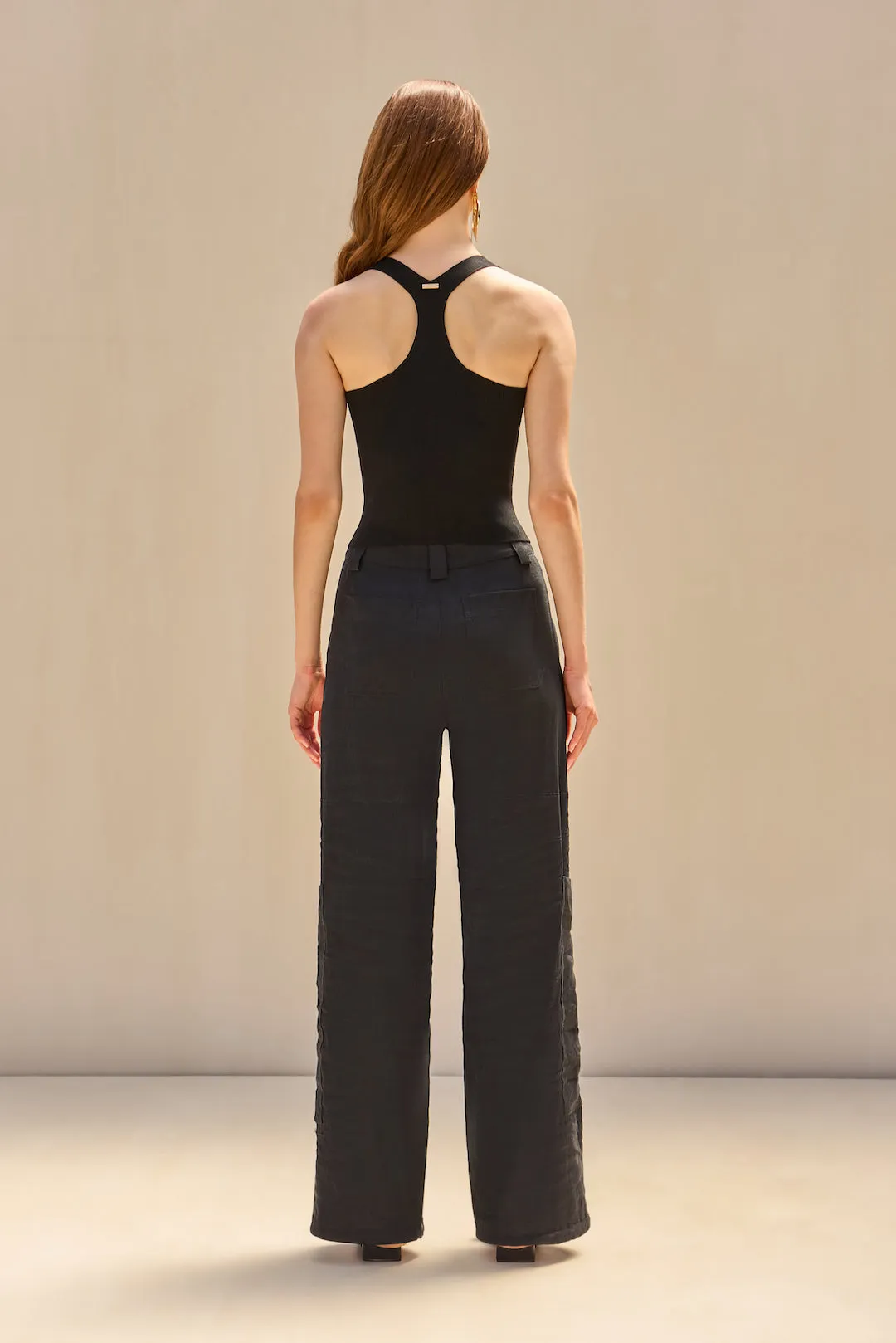 CRAWFORD KNIT TOP - BLACK sold by Cult Gaia product image thumbnail 4