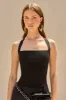 CRAWFORD KNIT TOP - BLACK sold by Cult Gaia