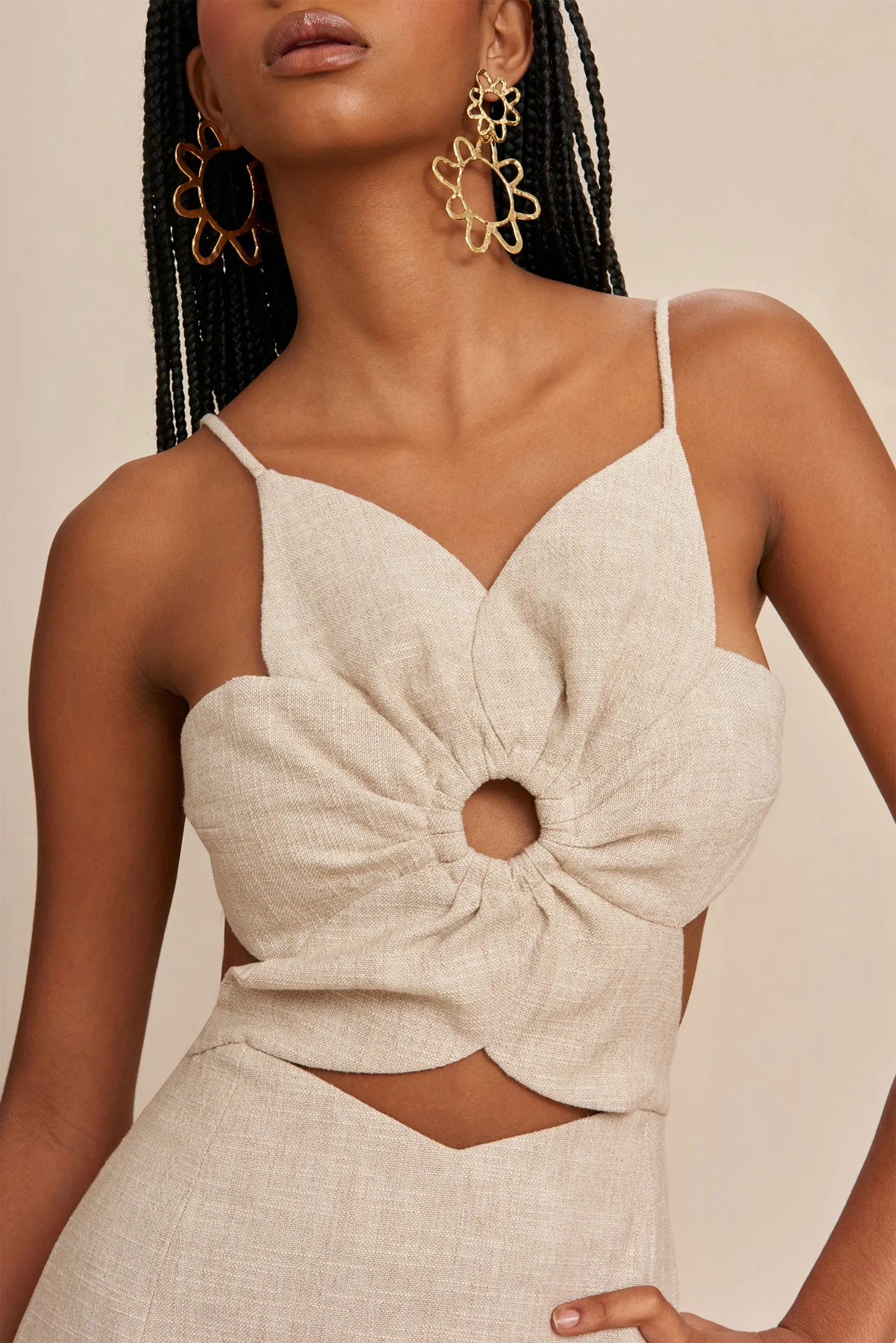 AURA DRESS - BEACH sold by cult gaia product image thumbnail 2