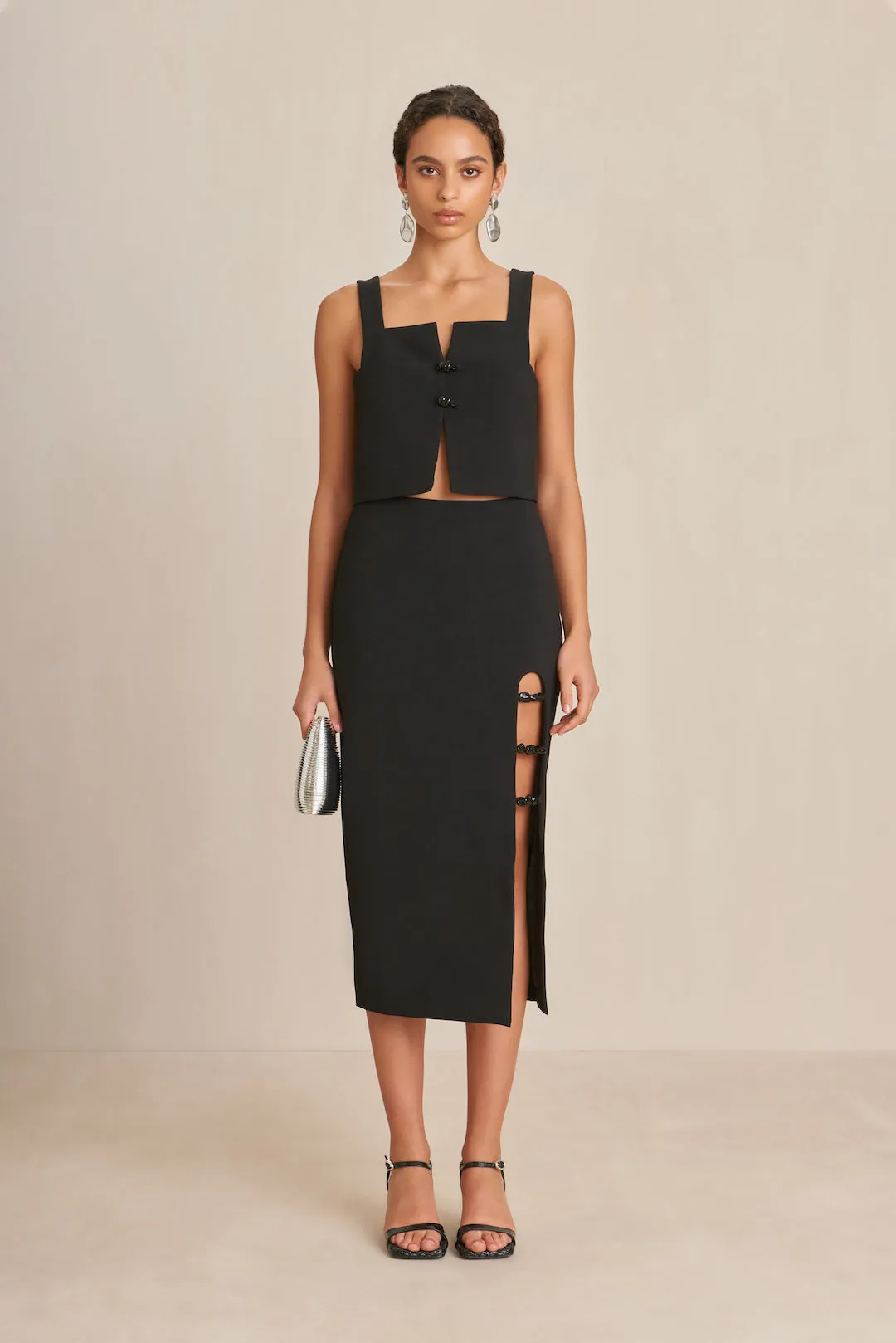 OCTAVIA TOP - BLACK sold by cult gaia product image thumbnail 2