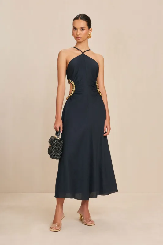 SILVIA DRESS - BLACK sold by cult gaia