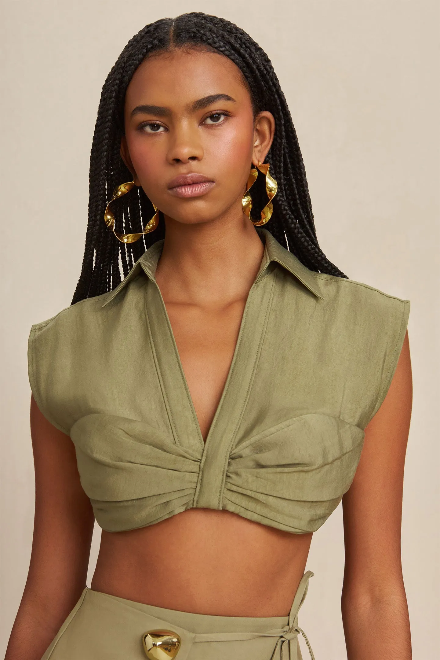 JANETTE TOP - TEA sold by cult gaia