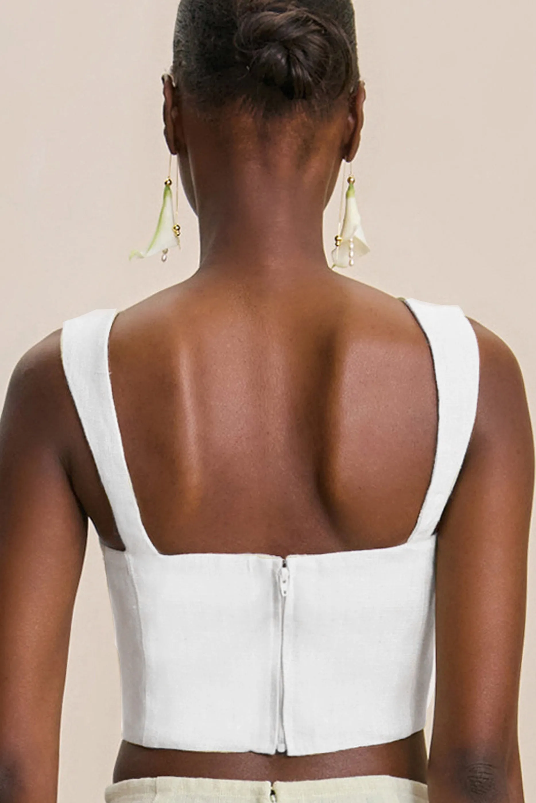 CAMILLA TOP - OFF WHITE sold by Cult Gaia product image thumbnail 2