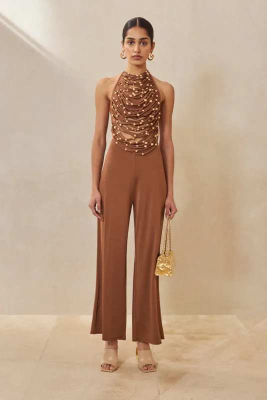 KORA PANT - TAVERN sold by Cult Gaia