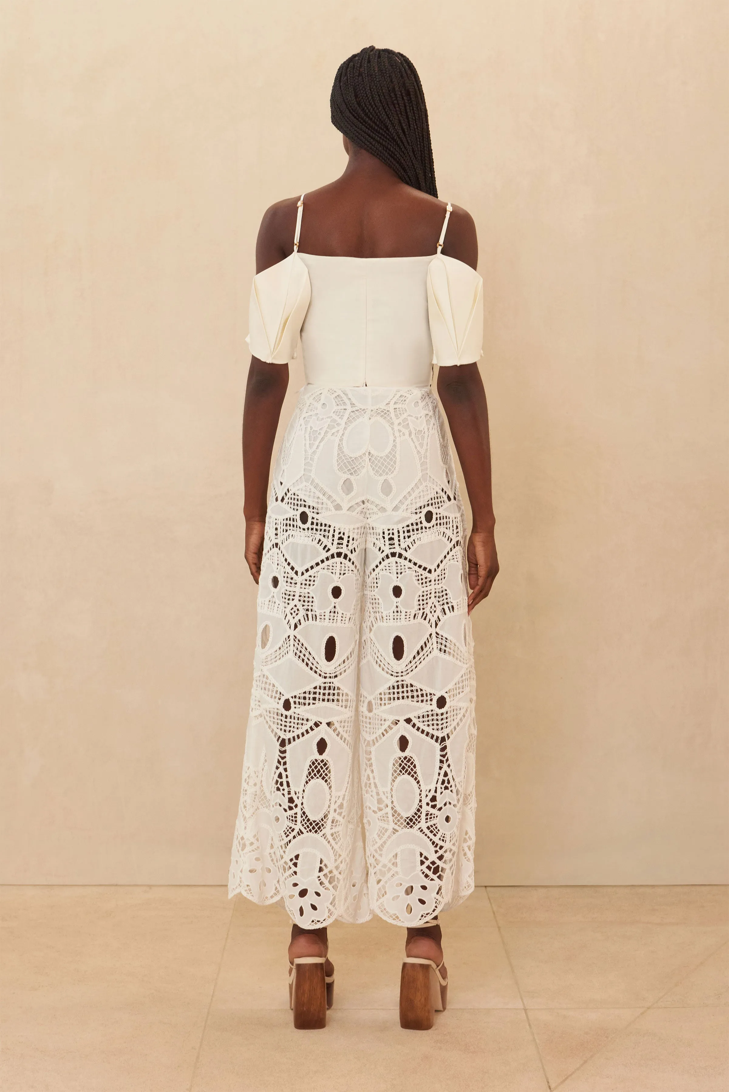 AMBRA TOP - OFF WHITE sold by cult gaia product image thumbnail 5