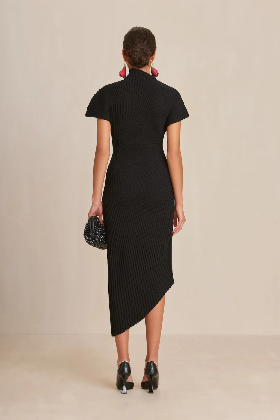 CHRYSTA KNIT DRESS - BLACK sold by Cult Gaia product image thumbnail 5