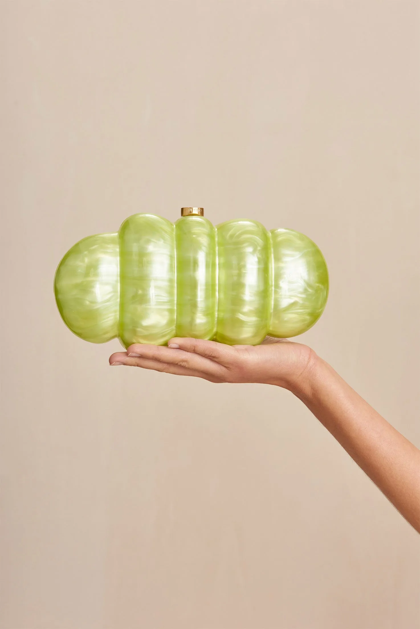 PUFFER CLUTCH - HONEYDEW sold by cult gaia product image thumbnail 4