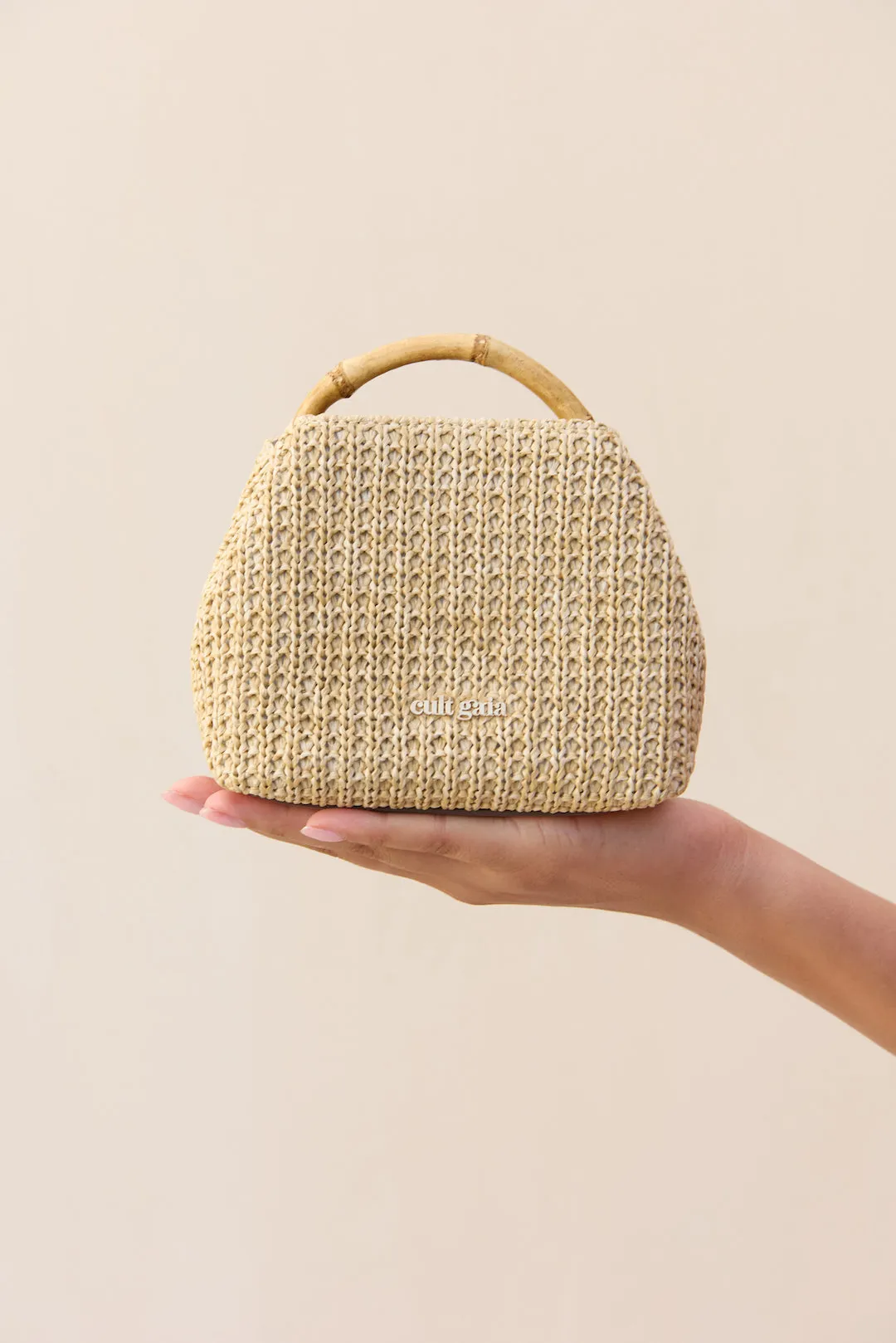 SOLENE MINI CROSSBODY BAG - NATURAL sold by cult gaia product image thumbnail 2