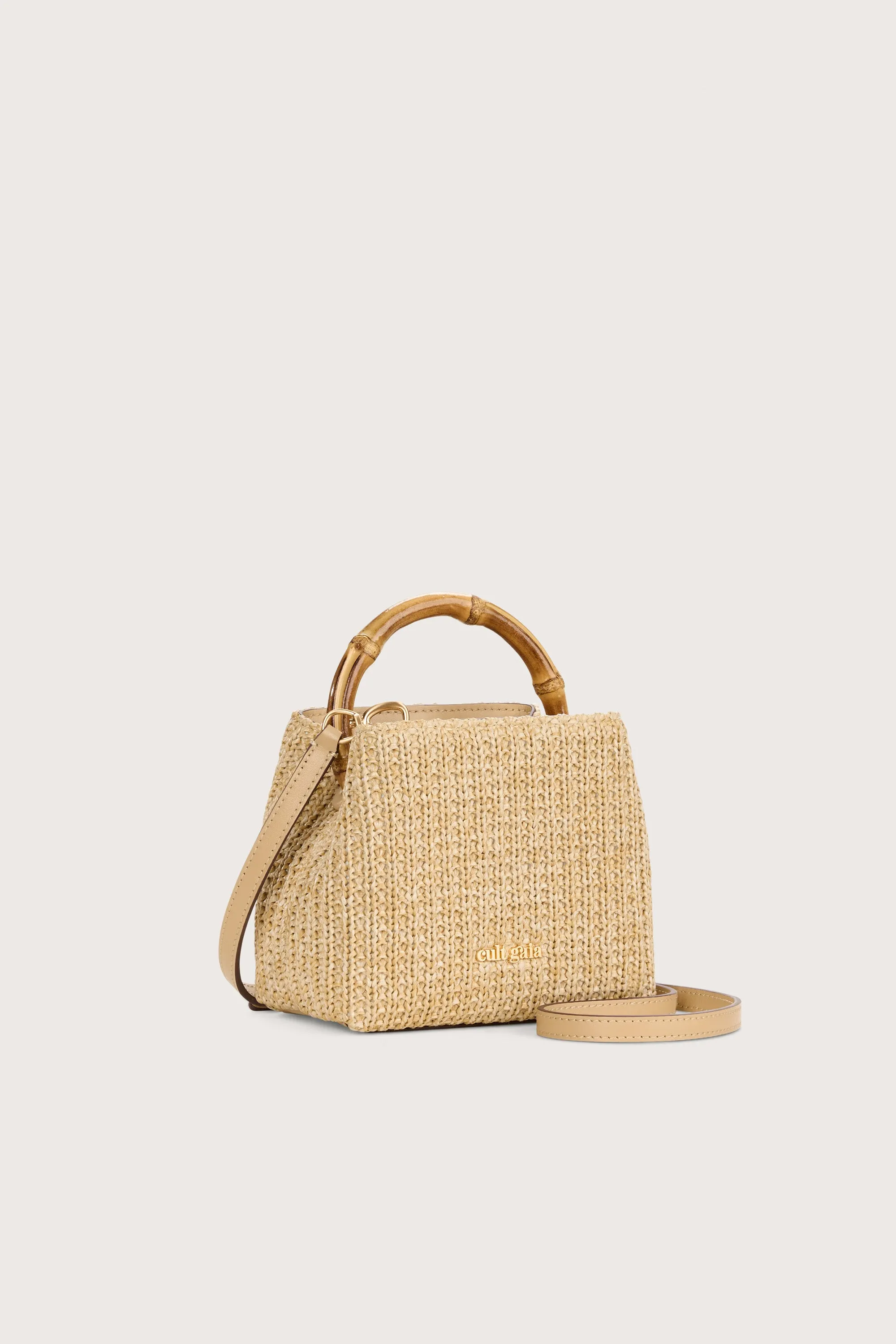 SOLENE MINI CROSSBODY BAG - NATURAL sold by cult gaia product image thumbnail 3