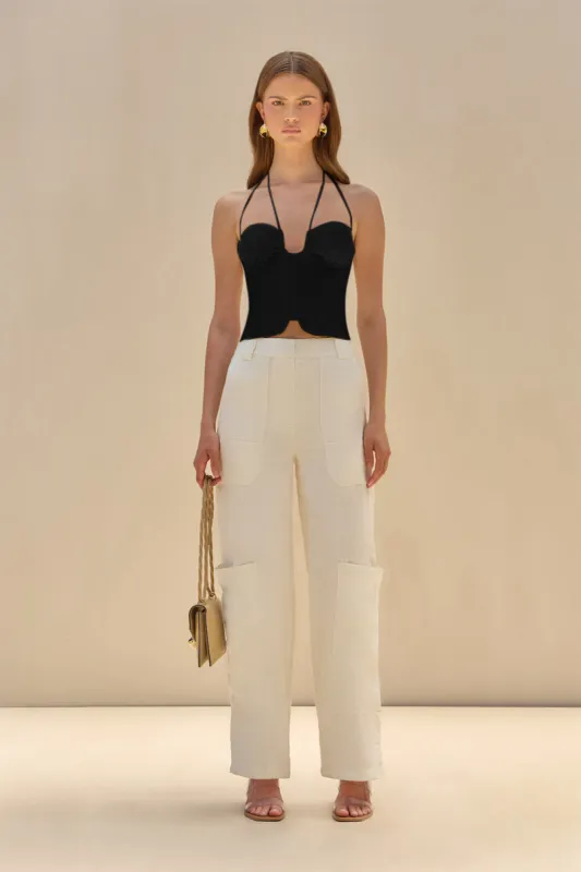 HAVANA TOP - BLACK sold by Cult Gaia