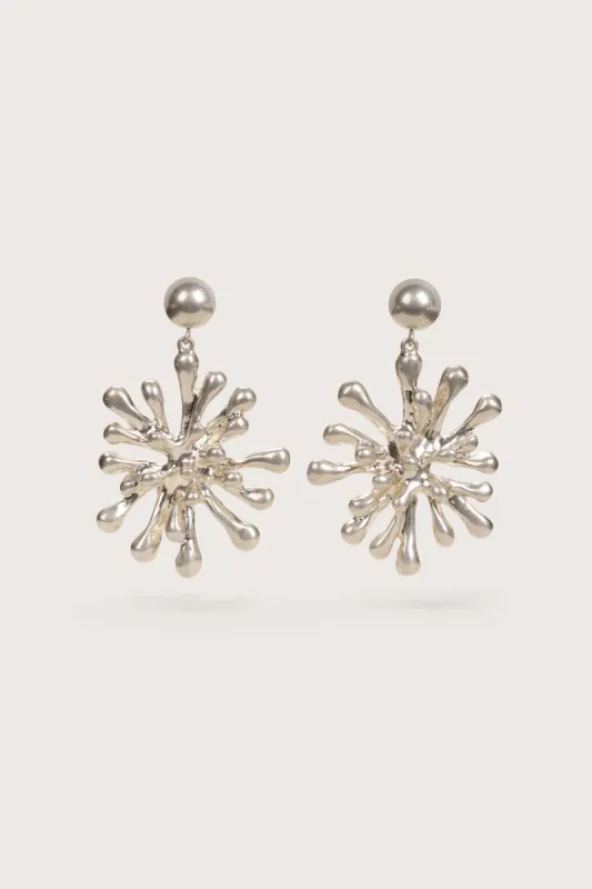 ODEYA EARRING - ANTIQUE SILVER sold by cult gaia