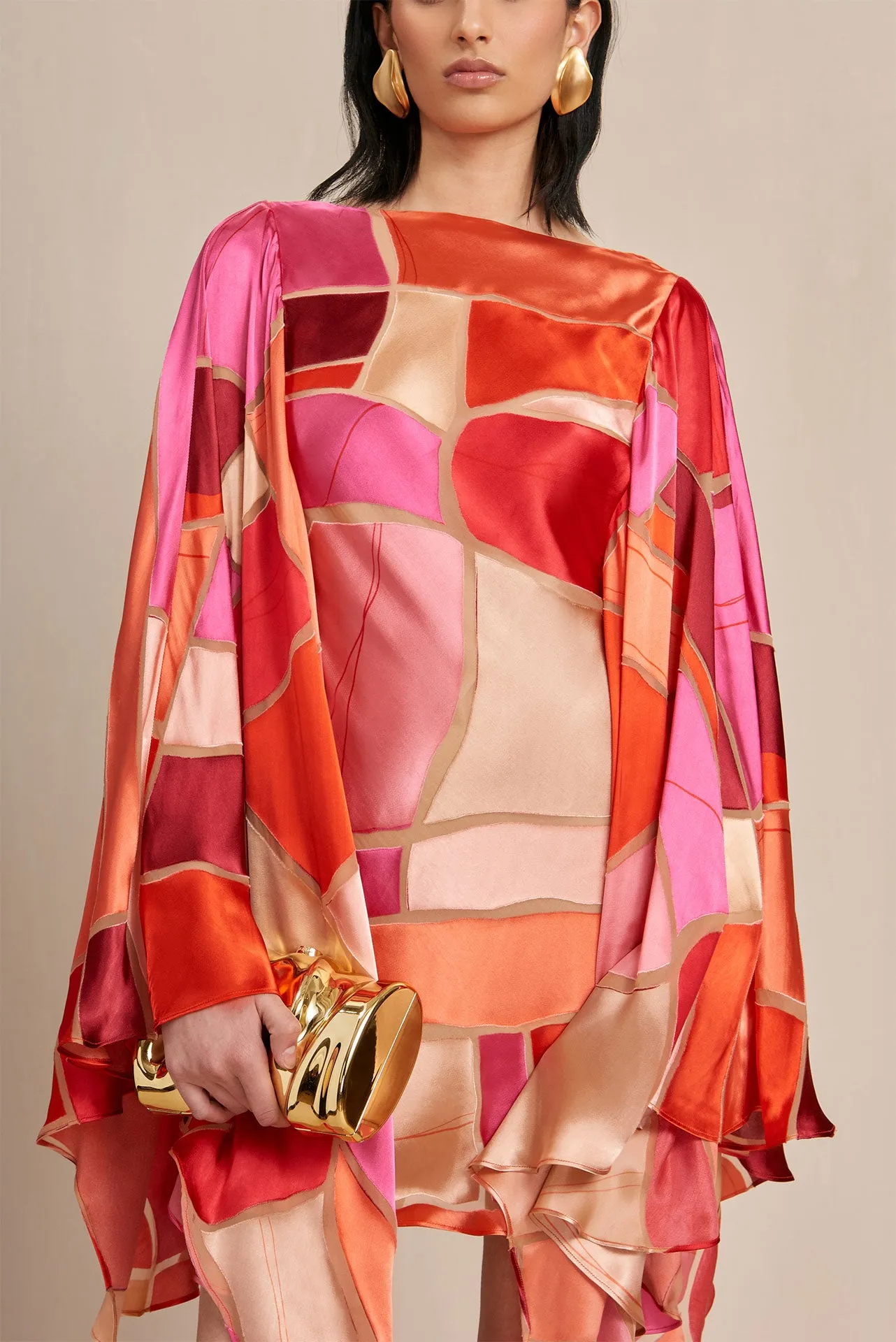 MADRIGAL DRESS - LOLLIPOP MOSAIC sold by cult gaia