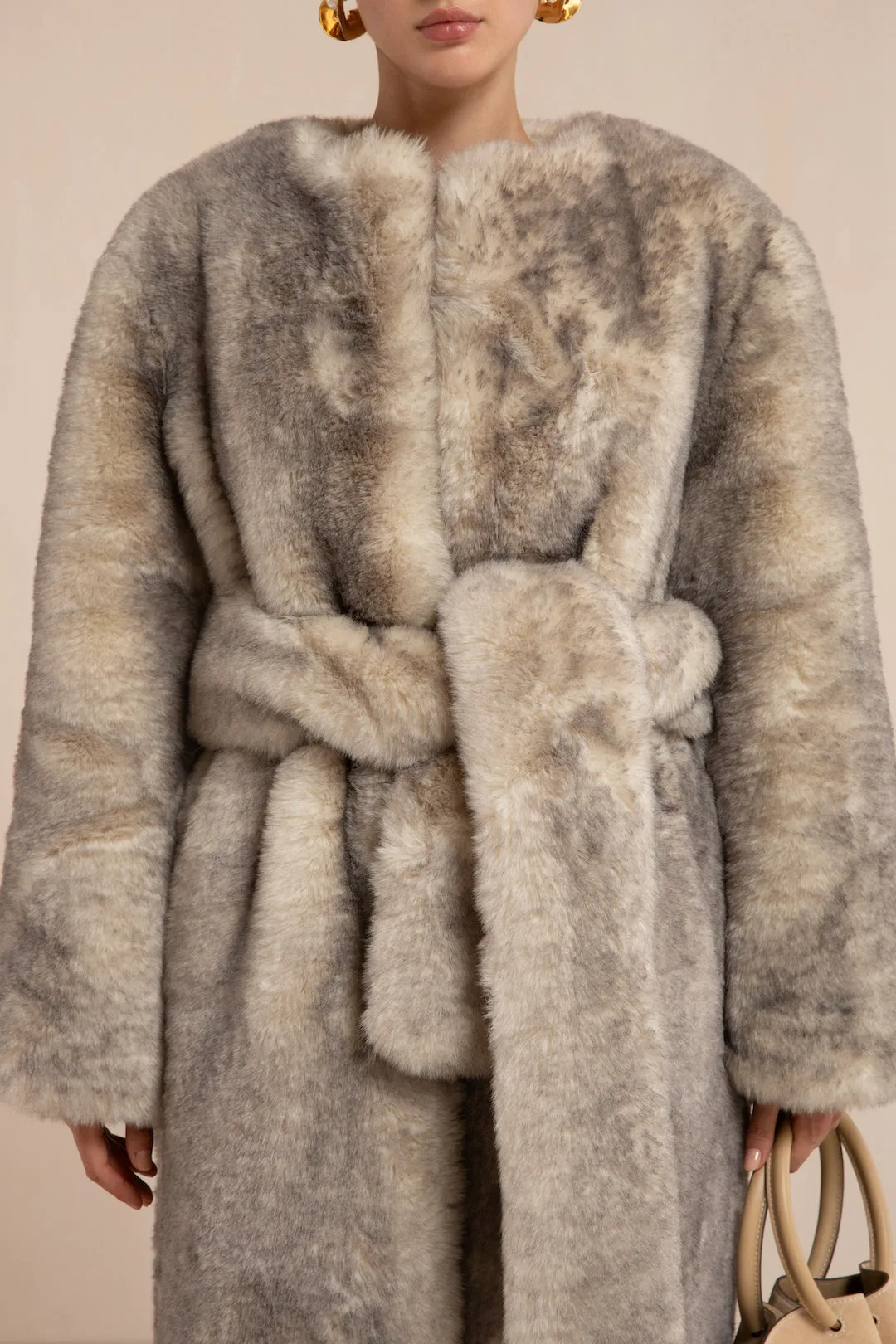 MARTINA COAT - FOG sold by Cult Gaia product image thumbnail 2