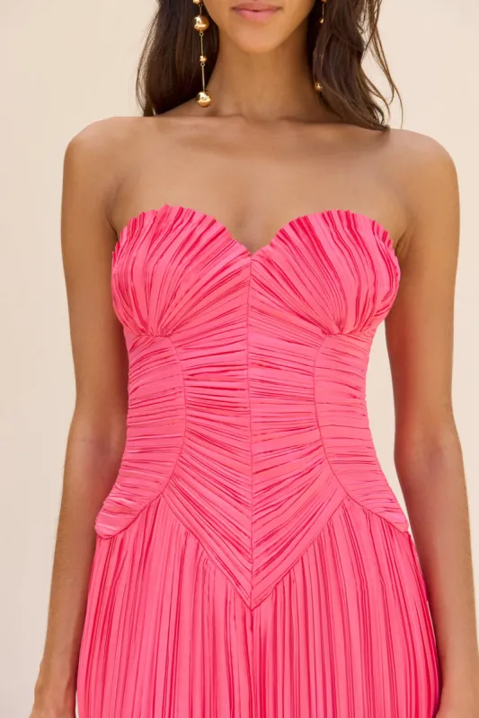 ASHIKA GOWN - SANGRIA sold by Cult Gaia