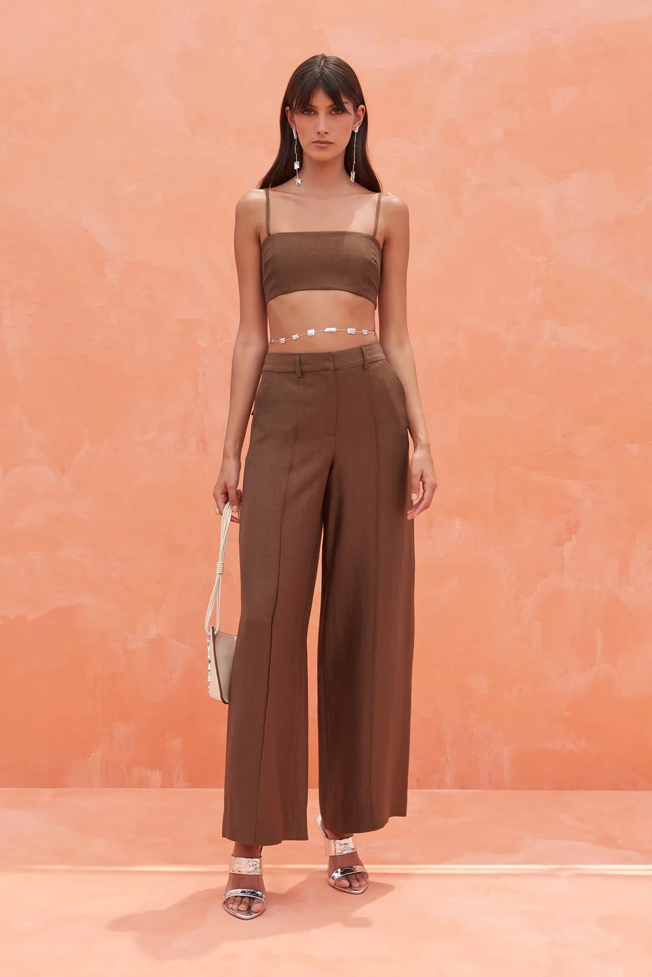 JANINE PANT - AFFOGATO sold by cult gaia