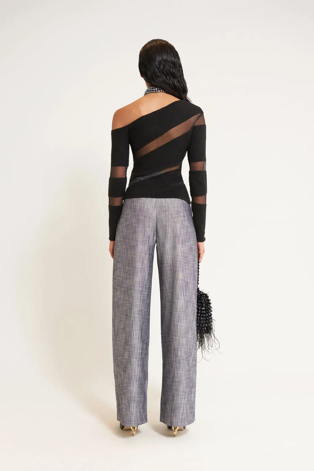 KAZ KNIT TOP - BLACK sold by cult gaia product image thumbnail 4