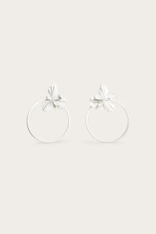 CAMILLE EARRING - WHITE sold by Cult Gaia