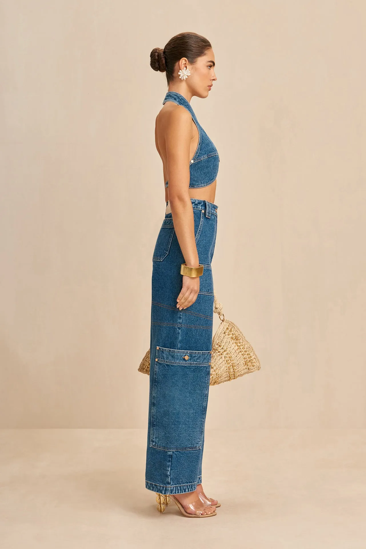 DIEM TOP - INDIGO sold by cult gaia product image thumbnail 4