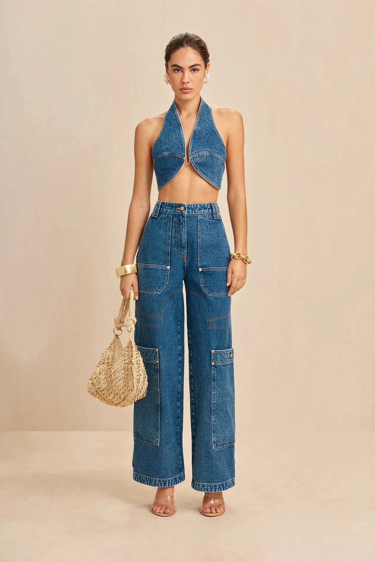 DIEM TOP - INDIGO sold by cult gaia product image thumbnail 2