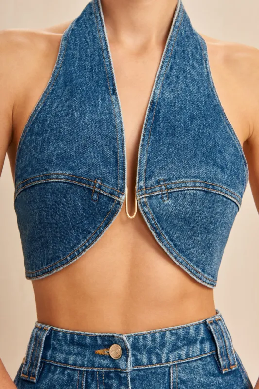 DIEM TOP - INDIGO made by cult gaia