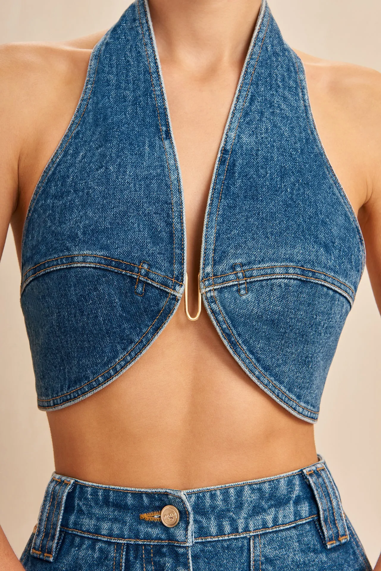 DIEM TOP - INDIGO sold by cult gaia