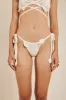 REINA CROCHET BIKINI BOTTOM - OFF WHITE sold by cult gaia