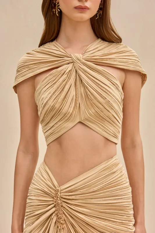 GENESIS TOP - TRUFFLE sold by cult gaia