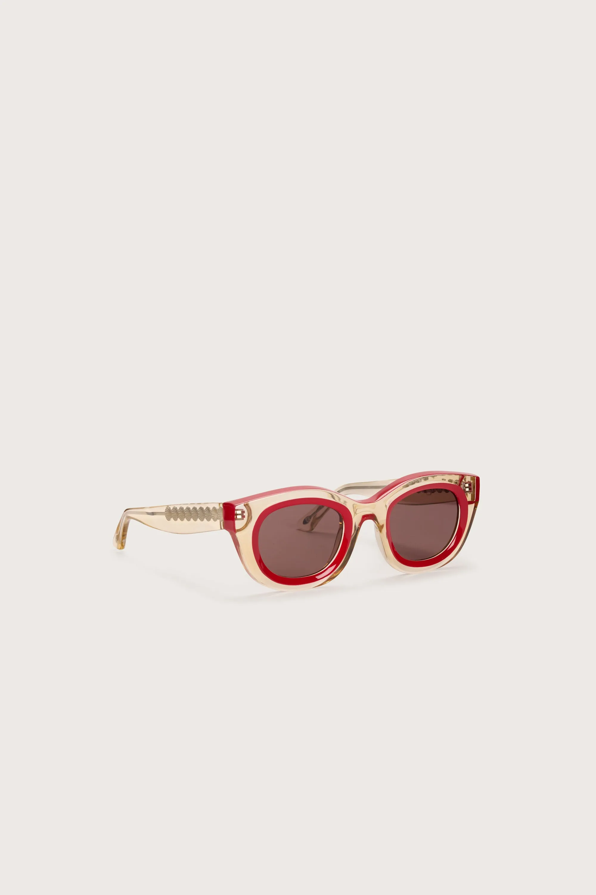 LILI SUNGLASSES - CHAMPAGNE sold by cult gaia product image thumbnail 3