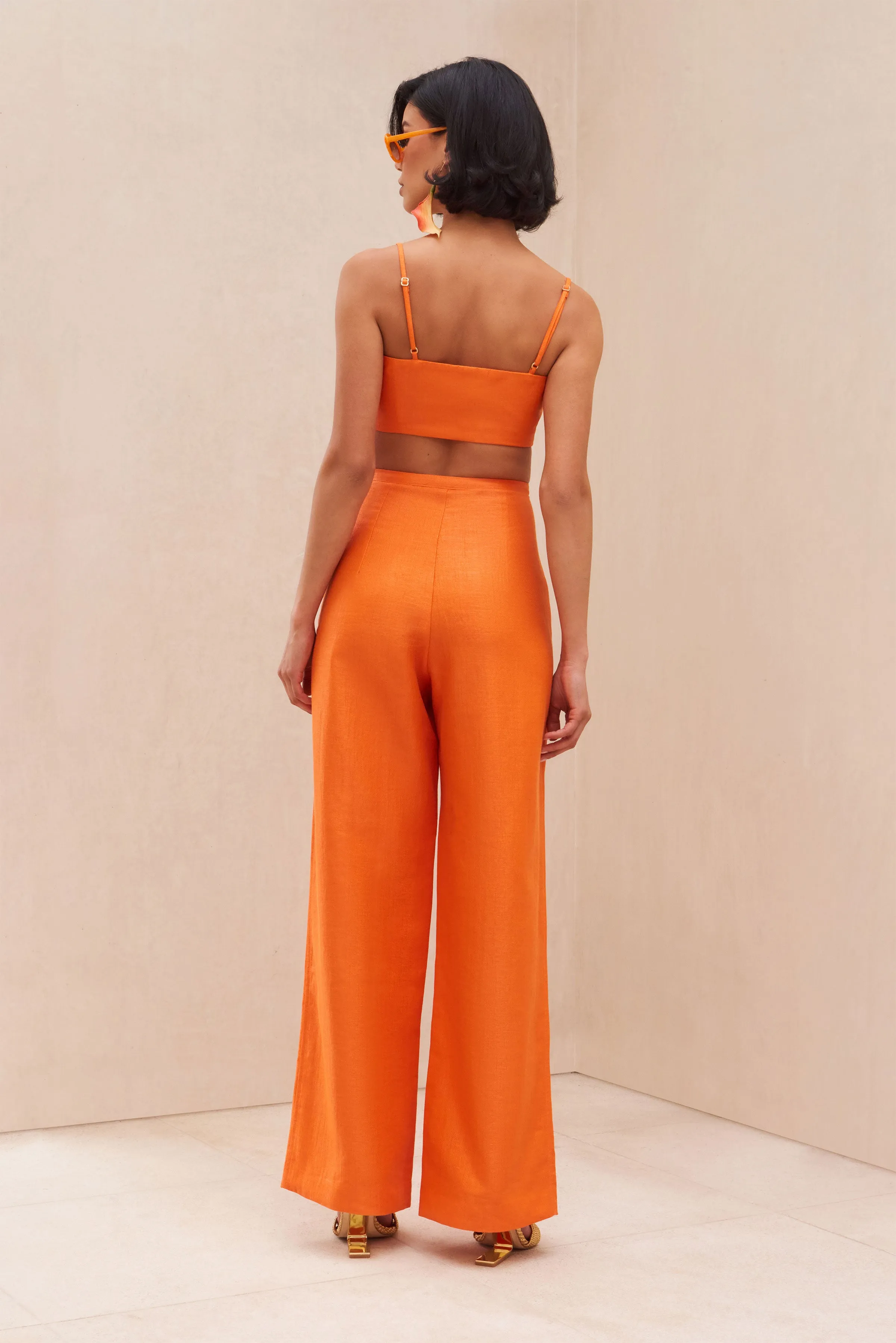 TEREZA TOP - PAPAYA sold by cult gaia product image thumbnail 4