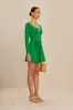 DENISSE KNIT SKIRT - MALACHITE sold by cult gaia