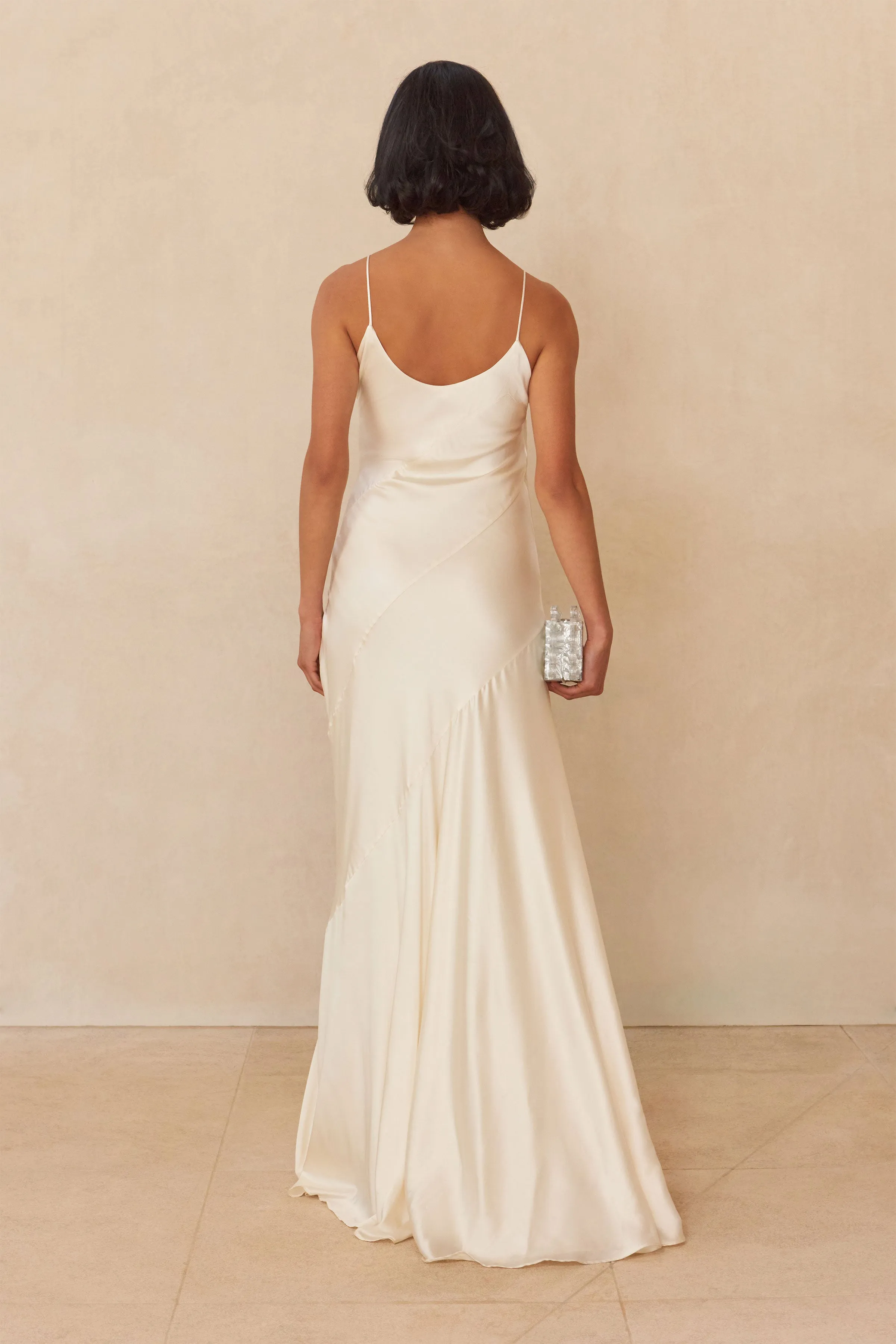 CRISSY GOWN - OFF WHITE sold by cult gaia product image thumbnail 4