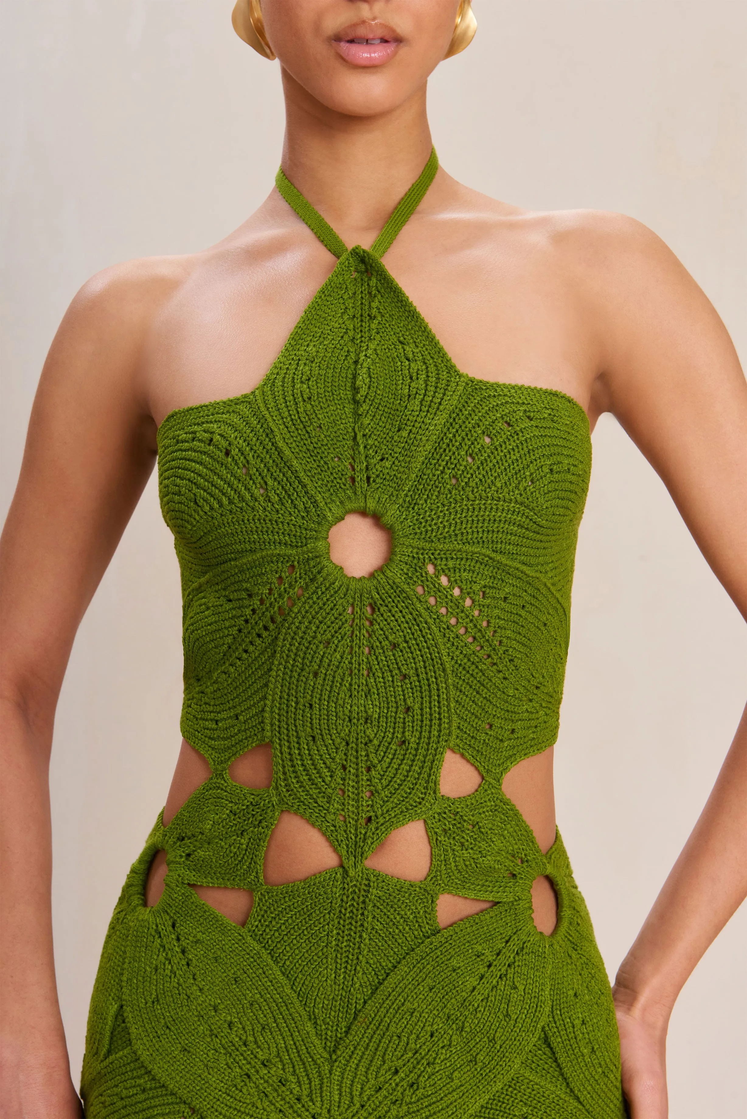 FLOREANA KNIT DRESS - OLEA sold by Cult Gaia product image thumbnail 5